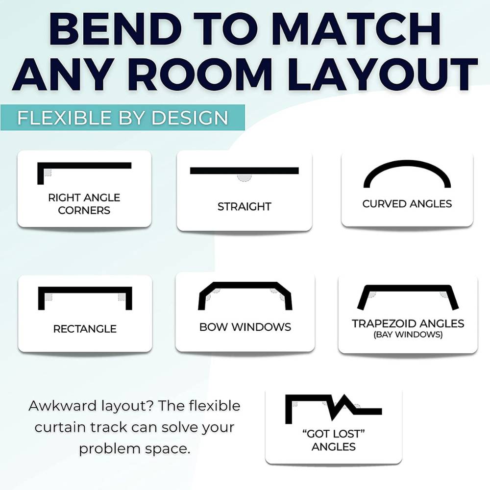 Curved Curtain Track